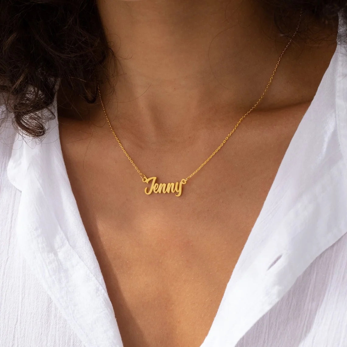 Florence Custom Name Necklace